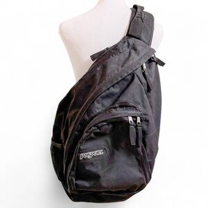 JanSport Black Sling Bag